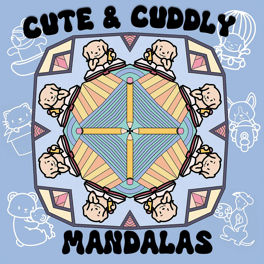 Cover of Cute & Cuddly Mandalas