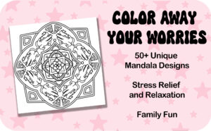 Coloring Pages from Cute & Wild Mandalas